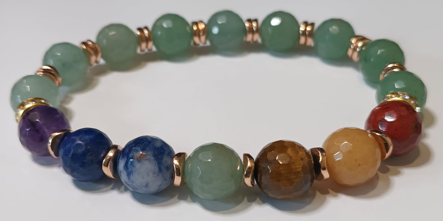 10mm Single Chakra Energy Bracelets