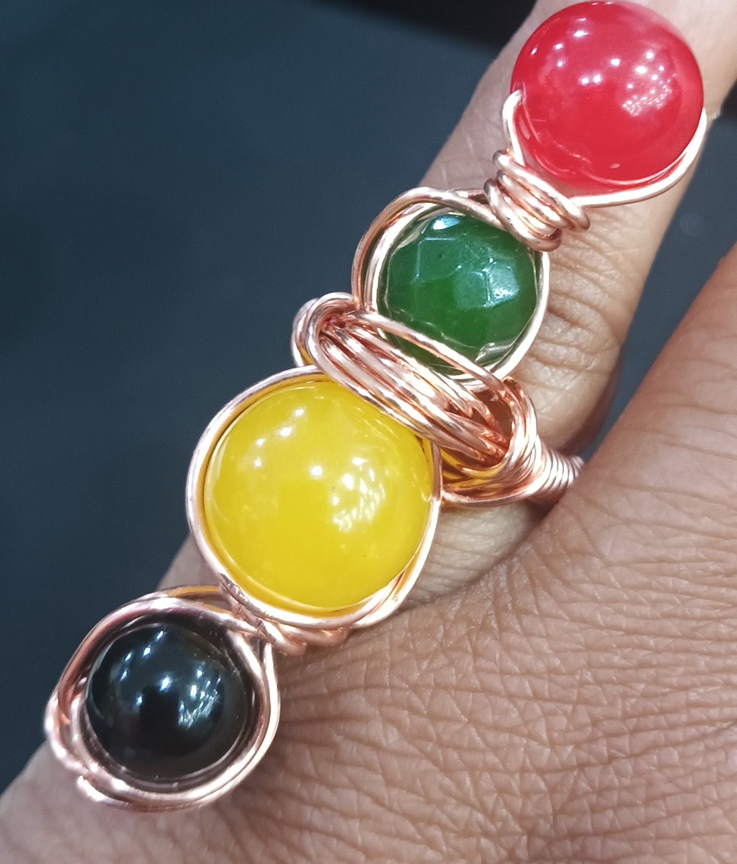 Afro Vibes Infinity Ring