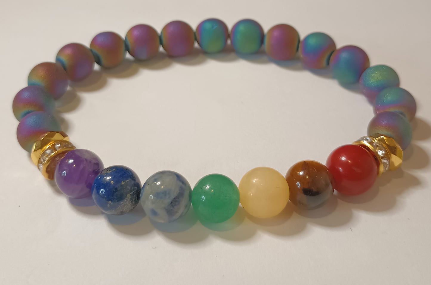 8mm Single Chakra Energy Bracelets 3.0