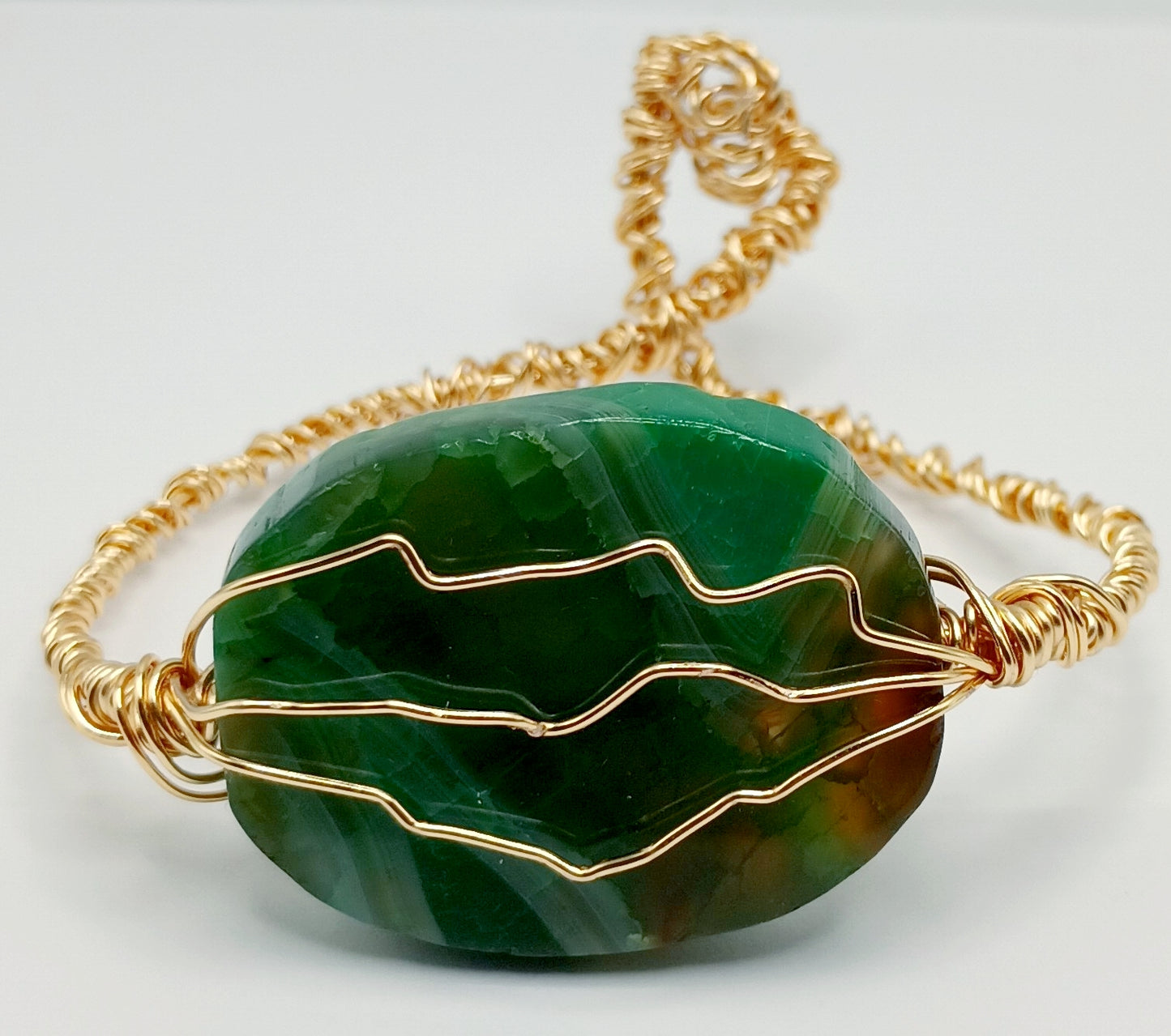 Wire Wrapped Cuff Bracelet 3