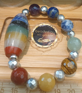 Chunky Chakra Bracelet