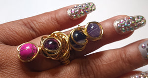 Plum Passion Infinity Ring 2