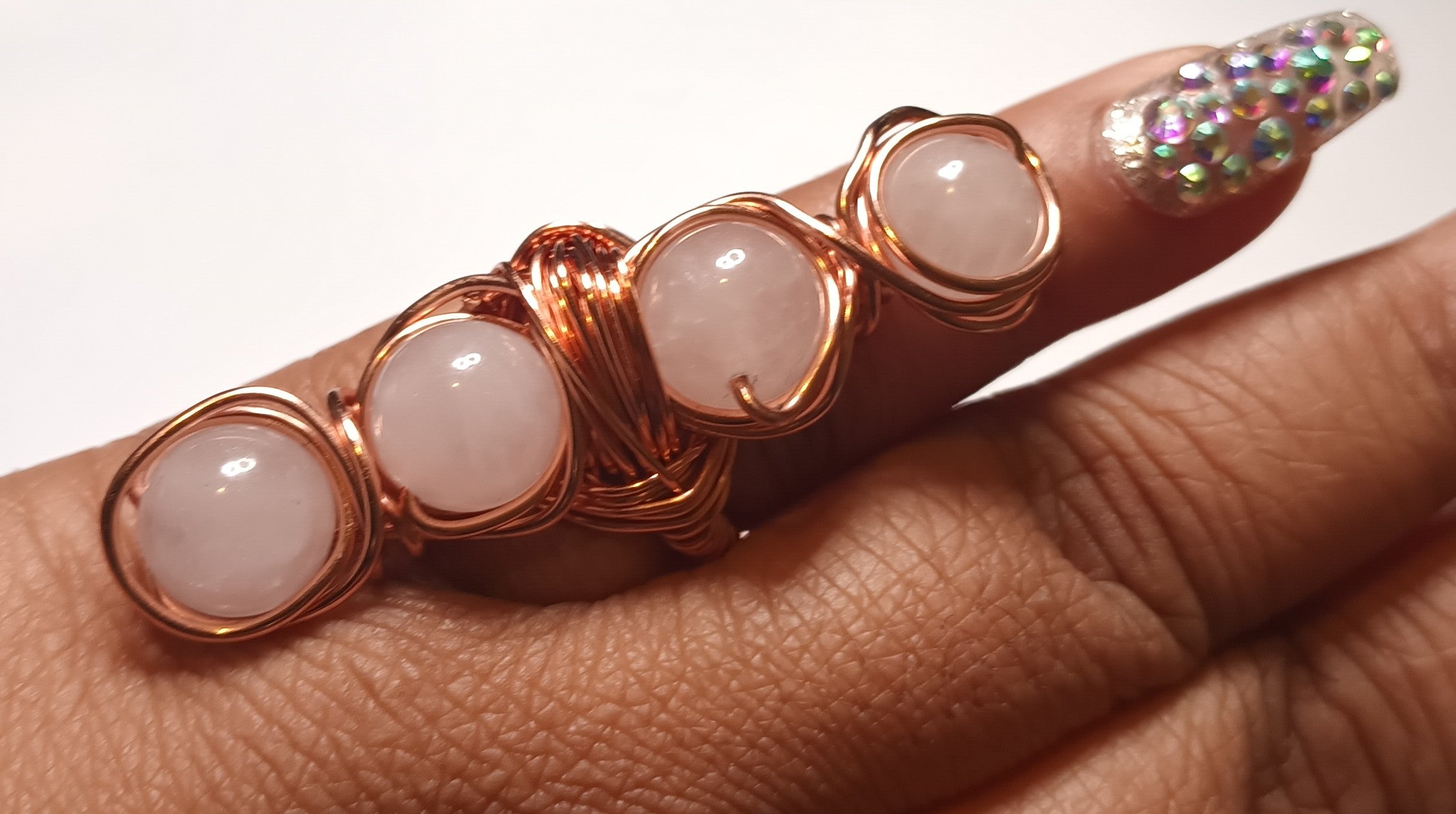 Rose' Infinity Vibes Ring