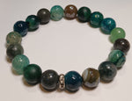 Load image into Gallery viewer, 10mm Single Gemstone and Crystal Bracelets
