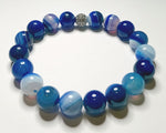 Load image into Gallery viewer, 10mm Single Gemstone and Crystal Bracelets
