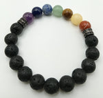 Load image into Gallery viewer, 10mm Single Chakra Energy Bracelets
