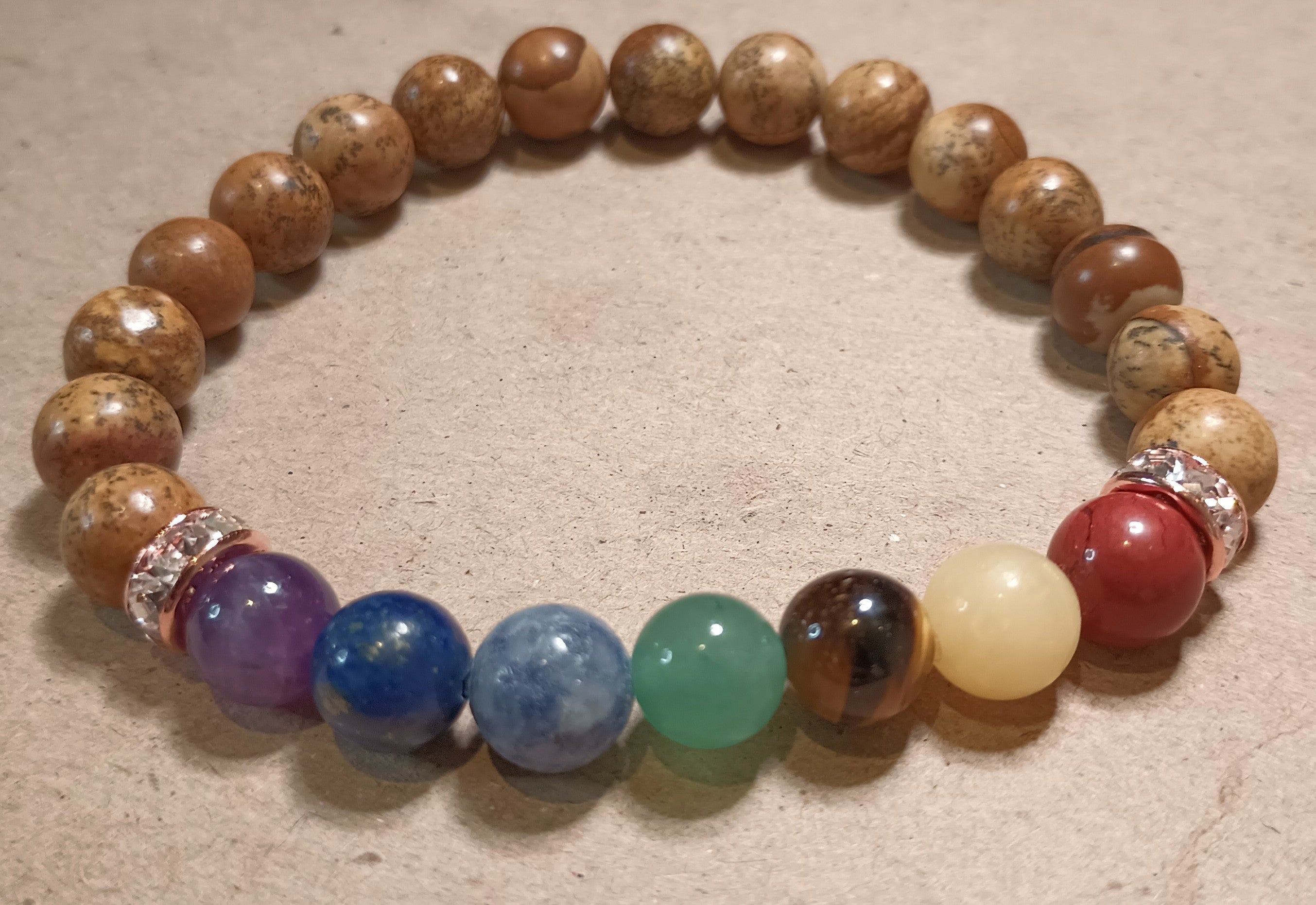 8mm Single Chakra Energy Bracelets 3.0