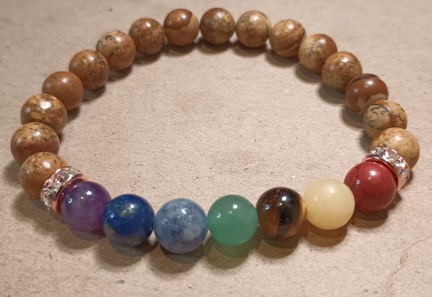 8mm Single Chakra Energy Bracelets 3.0
