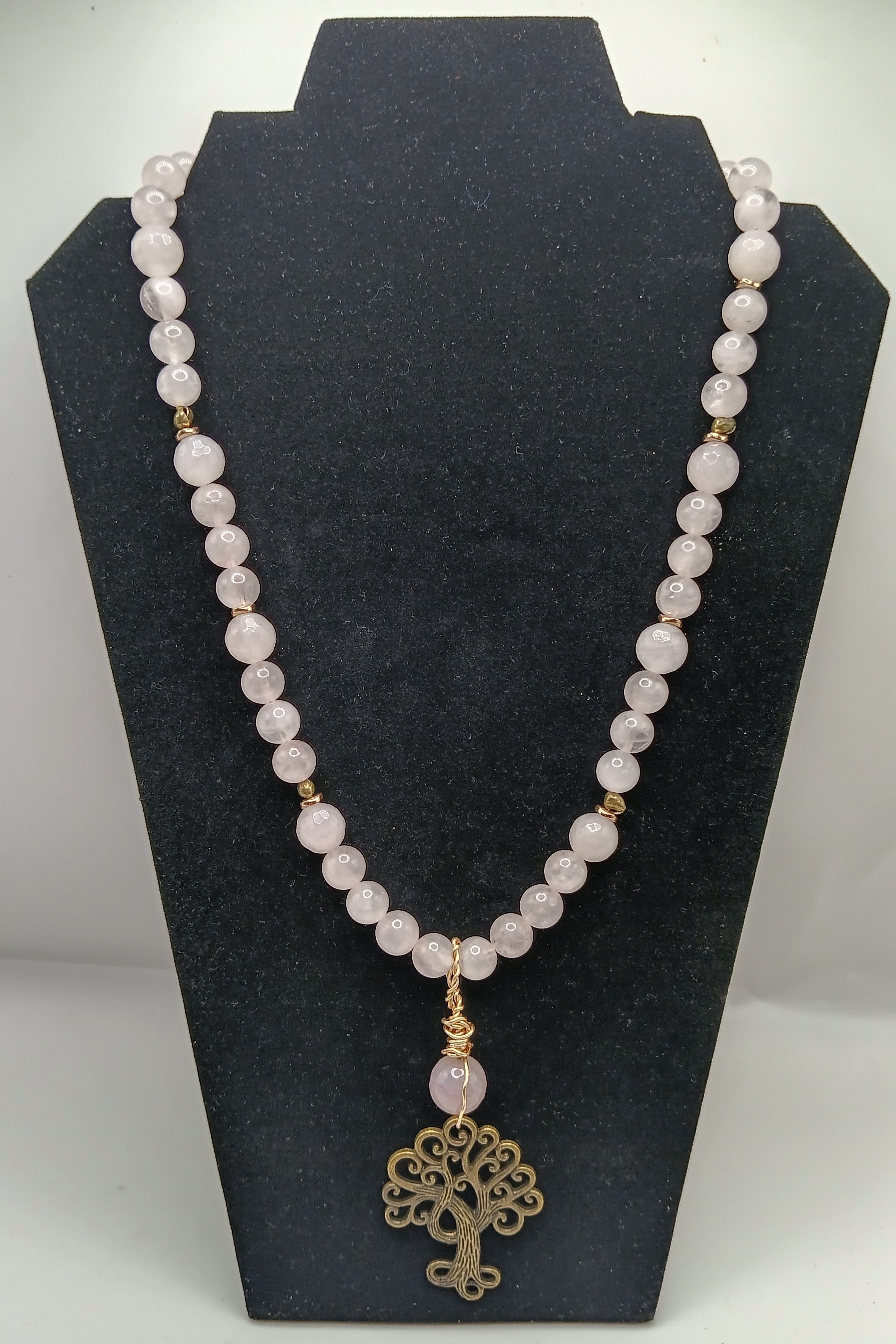 Rose Quartz Tree of Life