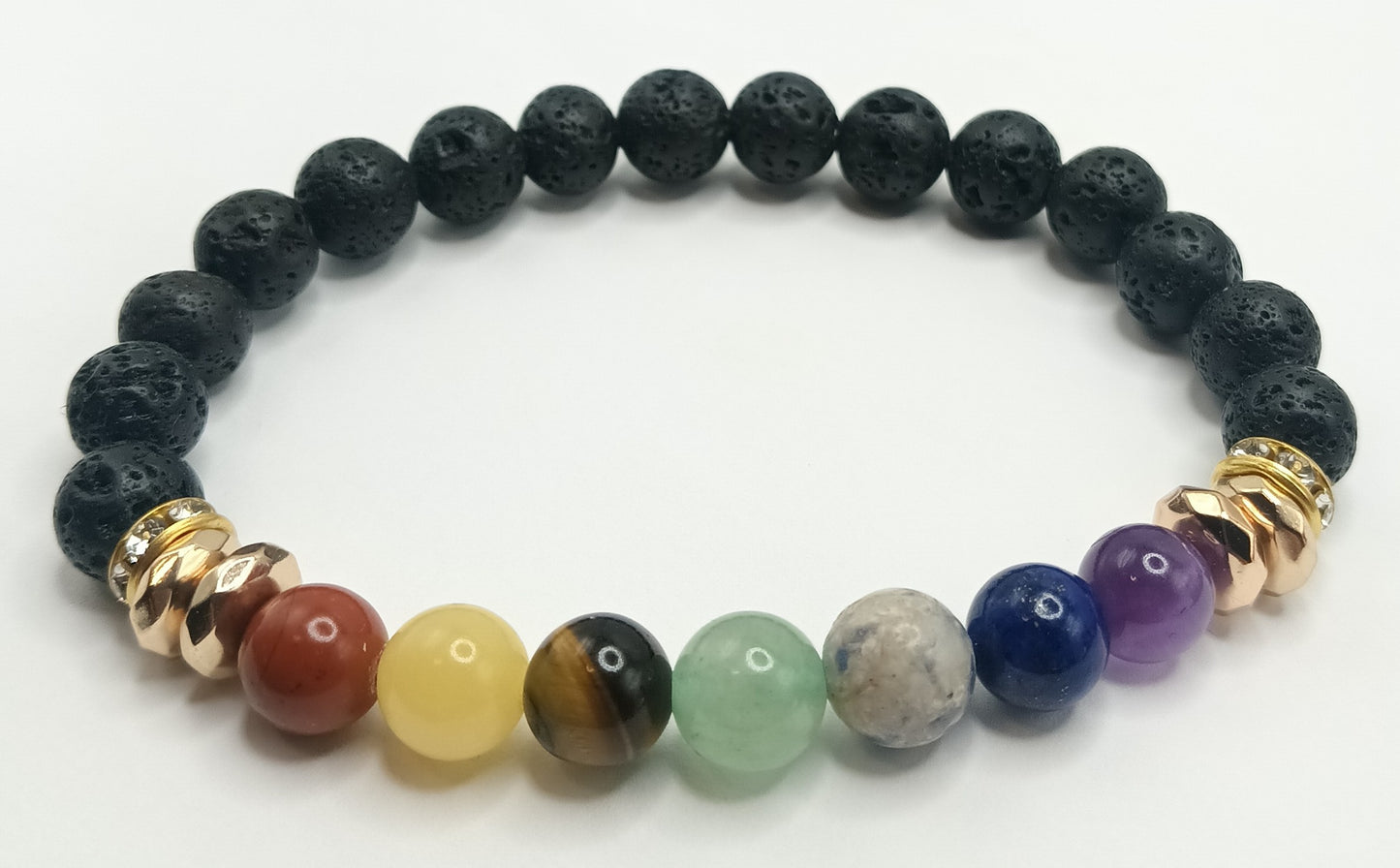 8mm Single Chakra Energy Bracelets 3.0