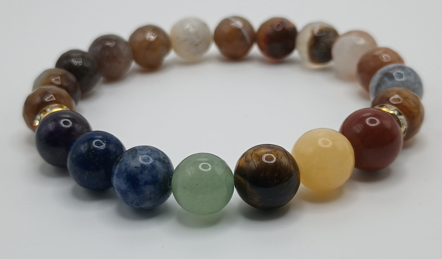 10mm Single Chakra Energy Bracelets