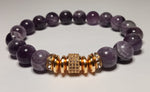 Load image into Gallery viewer, 10mm Single Gemstone and Crystal Bracelets
