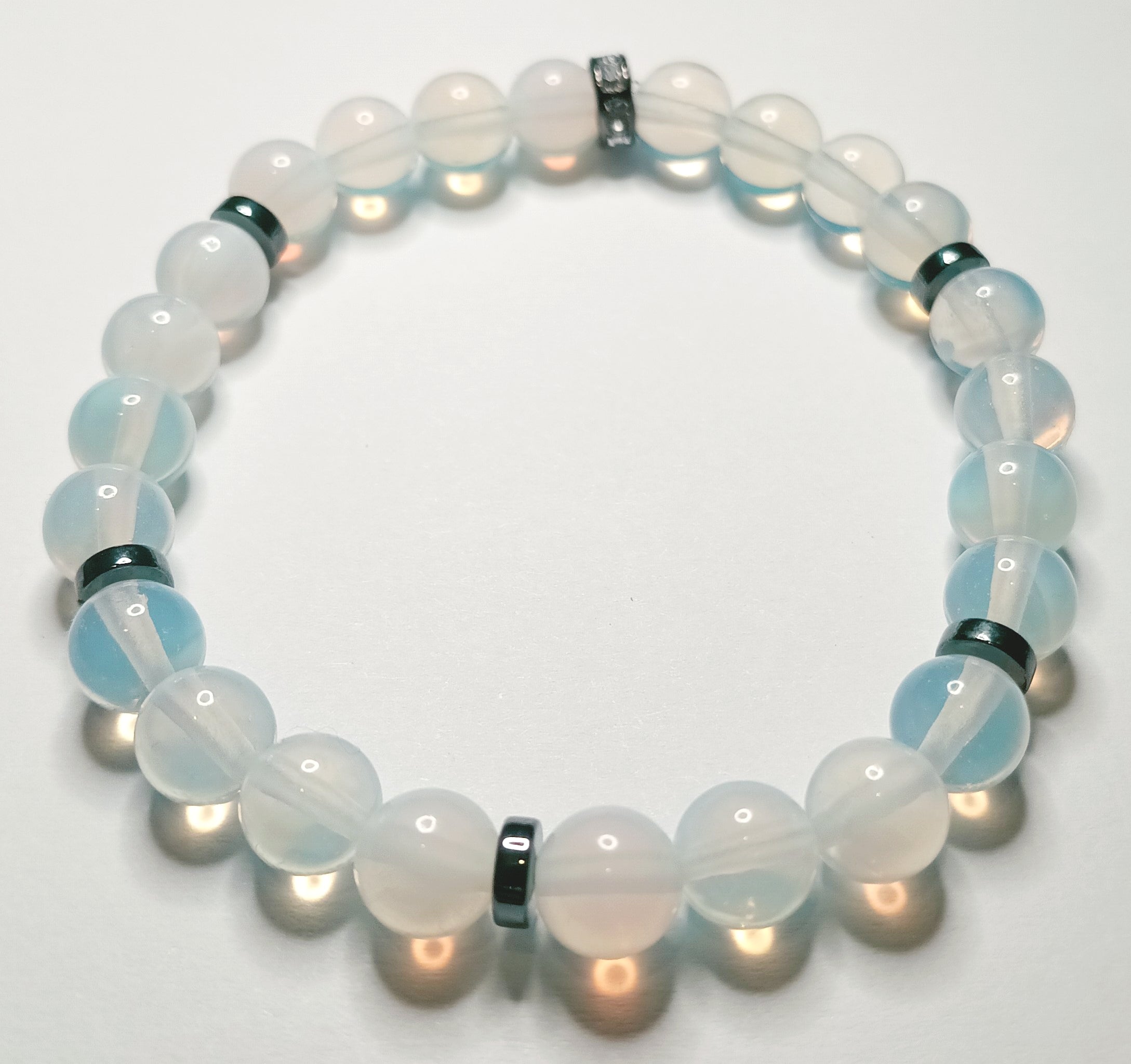 8mm Single Gemstone/Crystal Bracelets