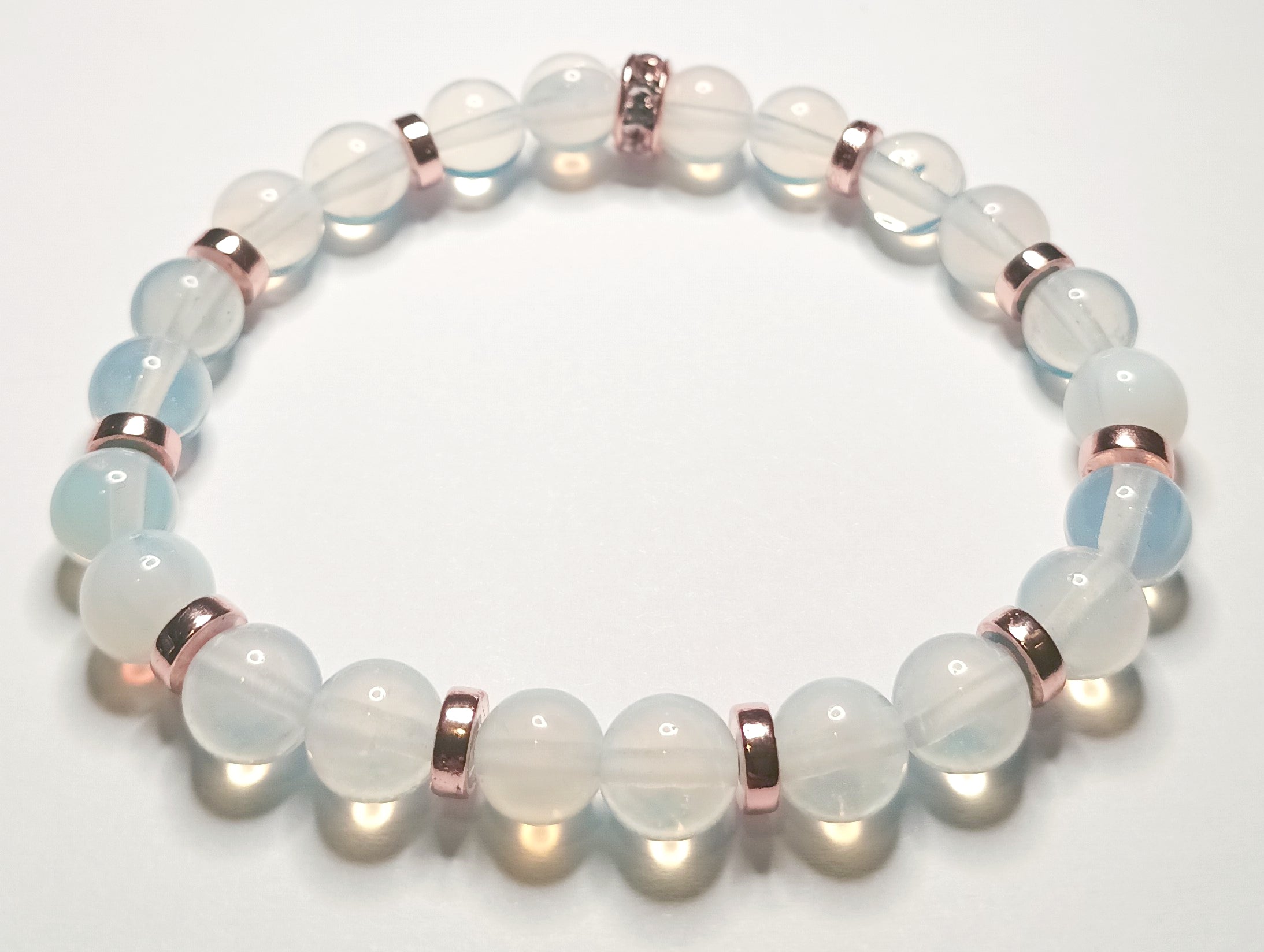 8mm Single Gemstone/Crystal Bracelets