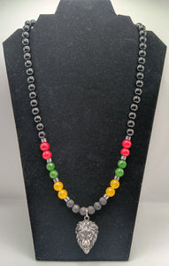 AFRO LION KING NECKLACE 2