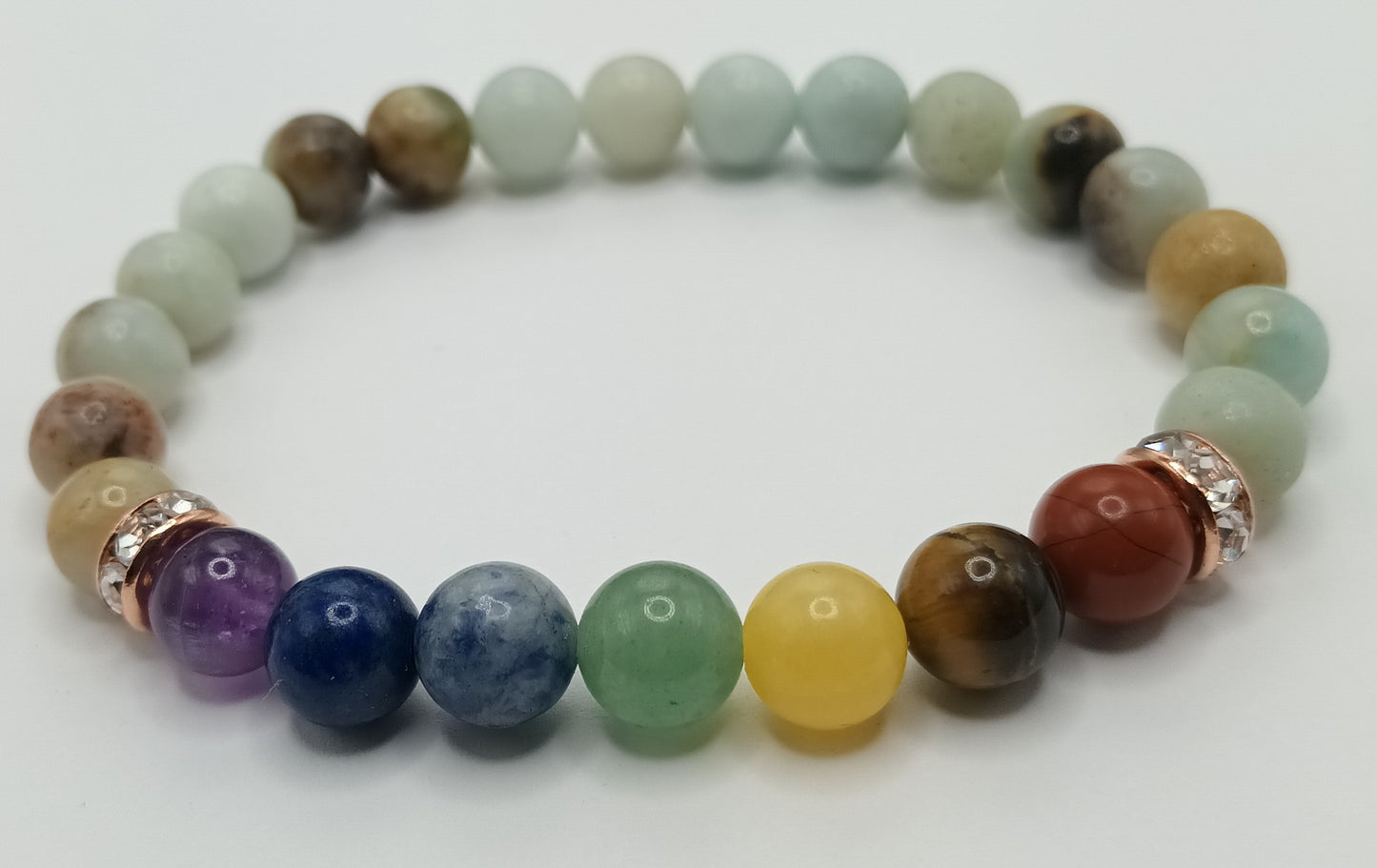 8mm Single Chakra Energy Bracelets 3.0