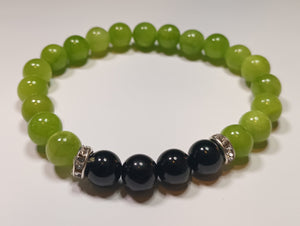 8mm Single Gemstone/Crystal Bracelets