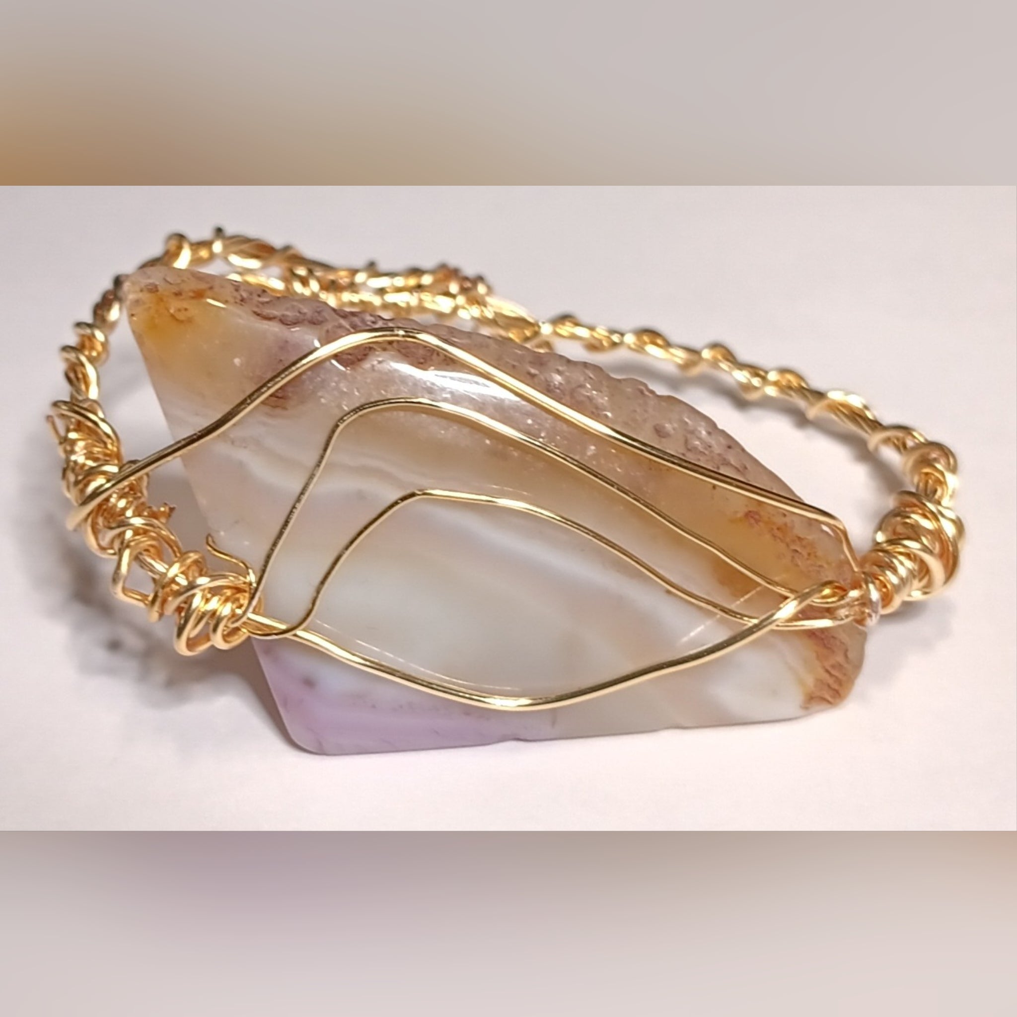 Wire Wrapped Cuff Bracelet 5