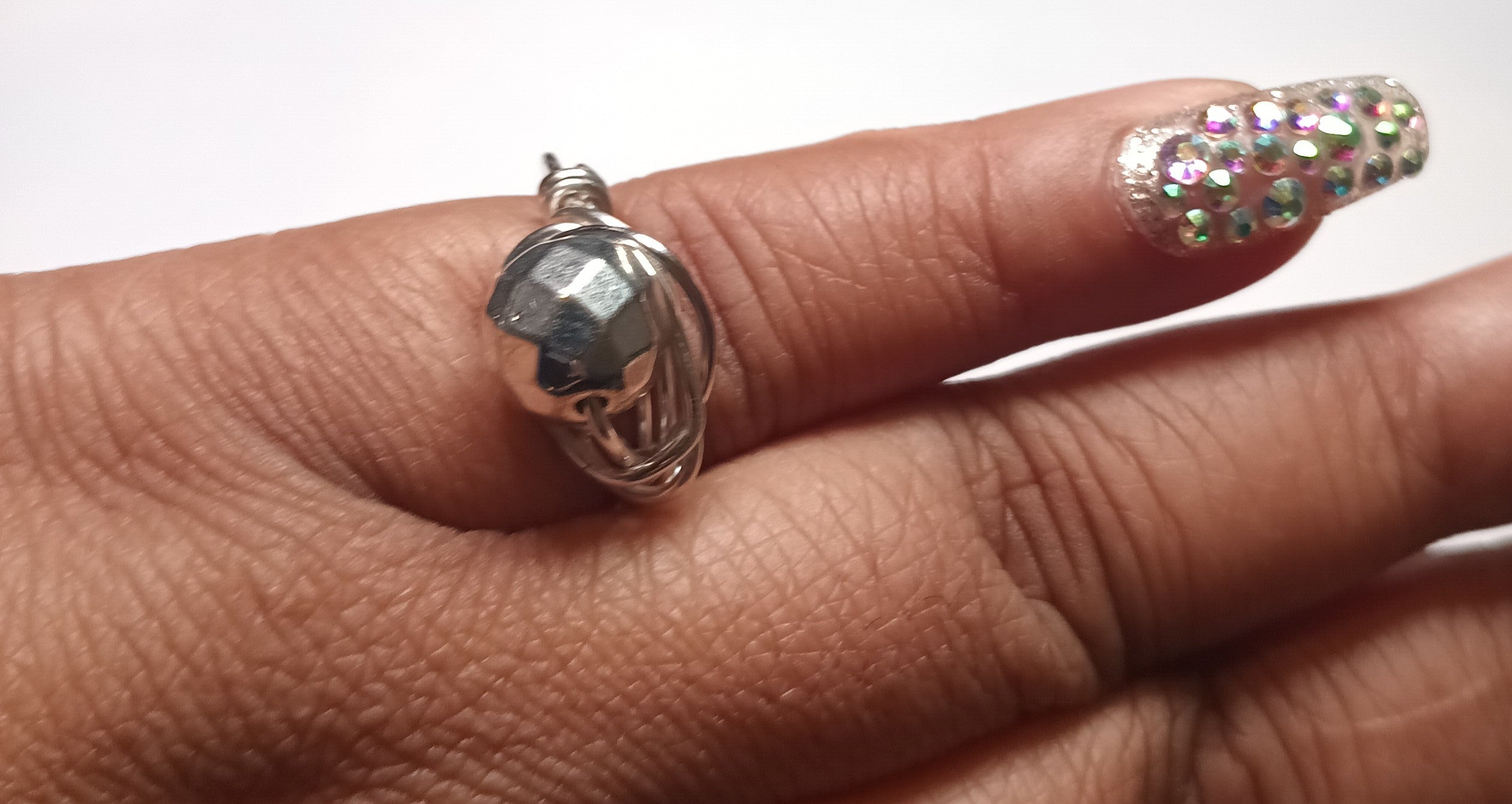 Hematite Single Stone Ring