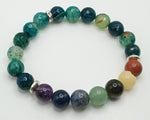 Load image into Gallery viewer, 10mm Single Chakra Energy Bracelets
