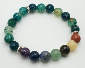 10mm Single Chakra Energy Bracelets