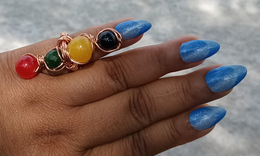 Afro Vibes Infinity Ring