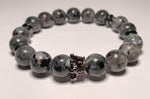 Load image into Gallery viewer, 10mm Single Gemstone and Crystal Bracelets
