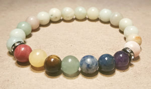 8mm Single Chakra Energy Bracelets 3.0