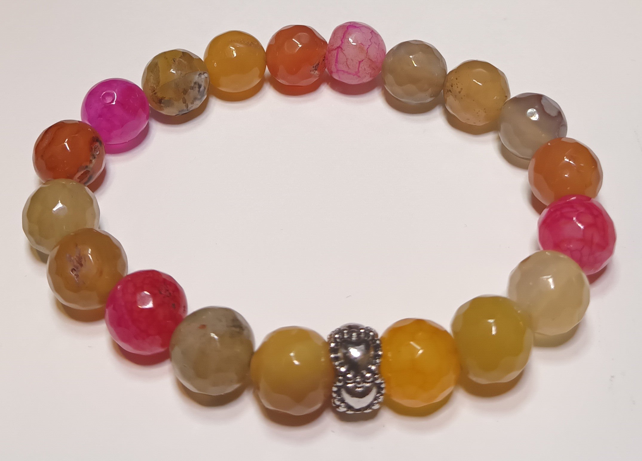 10mm Single Gemstone and Crystal Bracelets