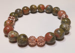 Load image into Gallery viewer, 10mm Single Gemstone and Crystal Bracelets
