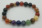 Load image into Gallery viewer, 10mm Single Chakra Energy Bracelets
