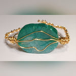 Load image into Gallery viewer, Wire Wrapped Cuff Bracelet 2
