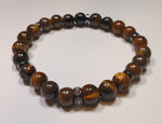 Load image into Gallery viewer, 8mm Single Gemstone/Crystal Bracelets
