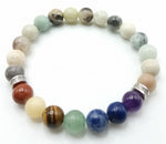 Load image into Gallery viewer, 8mm Single Chakra Energy Bracelets
