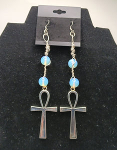 Key To Life Stone Drop Earringz 4