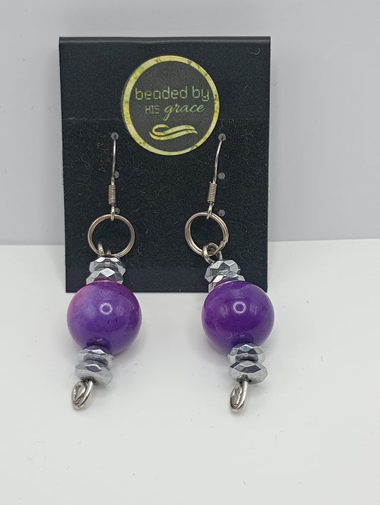 Classic Stone Drop Earringz 3
