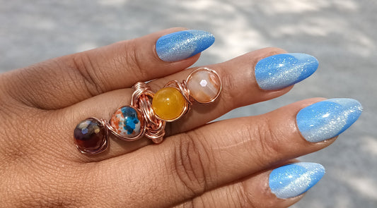 Nature Vibes Infinity Ring