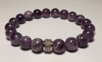 Load image into Gallery viewer, 10mm Single Gemstone and Crystal Bracelets
