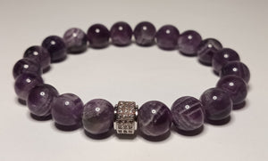 10mm Single Gemstone and Crystal Bracelets