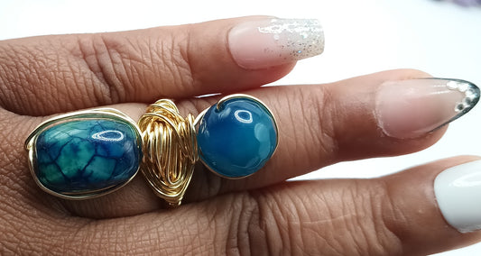 Blueberry Infinity BOLD Ring