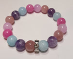 Load image into Gallery viewer, 10mm Single Gemstone and Crystal Bracelets
