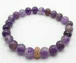 Load image into Gallery viewer, 8mm Single Gemstone/Crystal Bracelets
