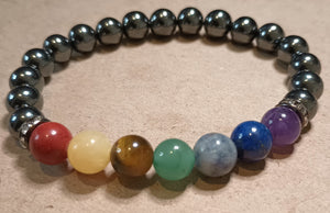 8mm Single Chakra Energy Bracelets 3.0