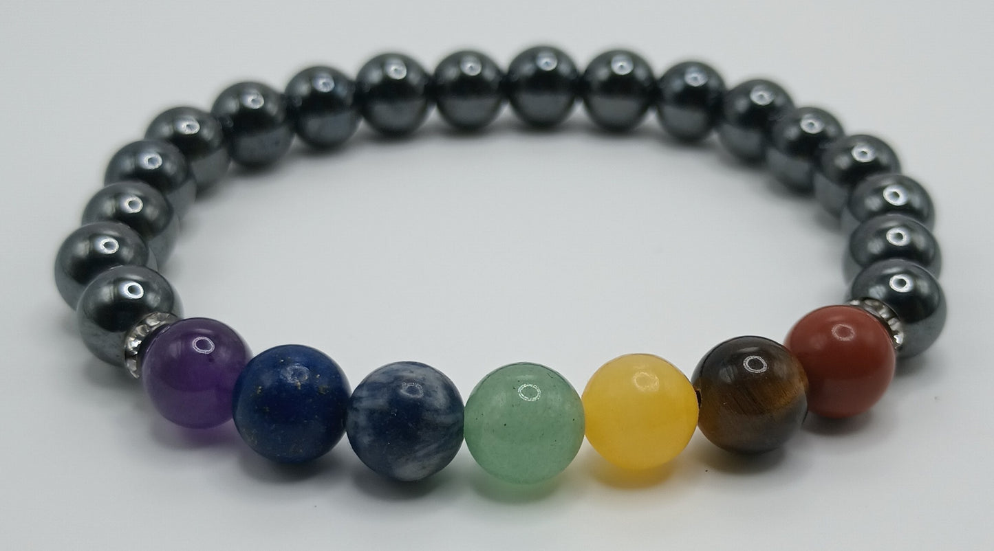 8mm Single Chakra Energy Bracelets 3.0