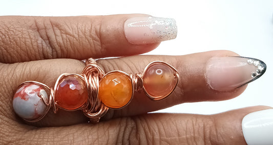 Nature Vibes Infinity Ring 3