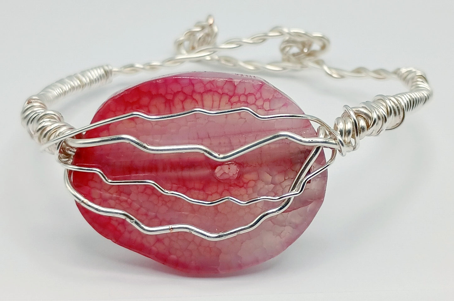 Wire Wrapped Cuff Bracelet