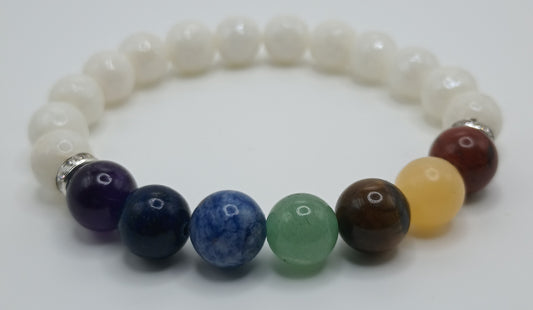 10mm Single Chakra Energy Bracelets
