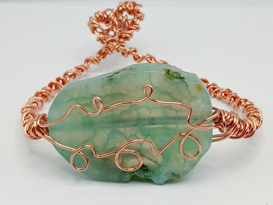 Wire Wrapped Cuff Bracelet 4