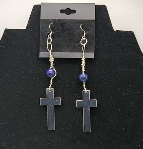 At The Cross Stone Drop Earringz 2