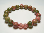 Load image into Gallery viewer, 10mm Single Gemstone and Crystal Bracelets
